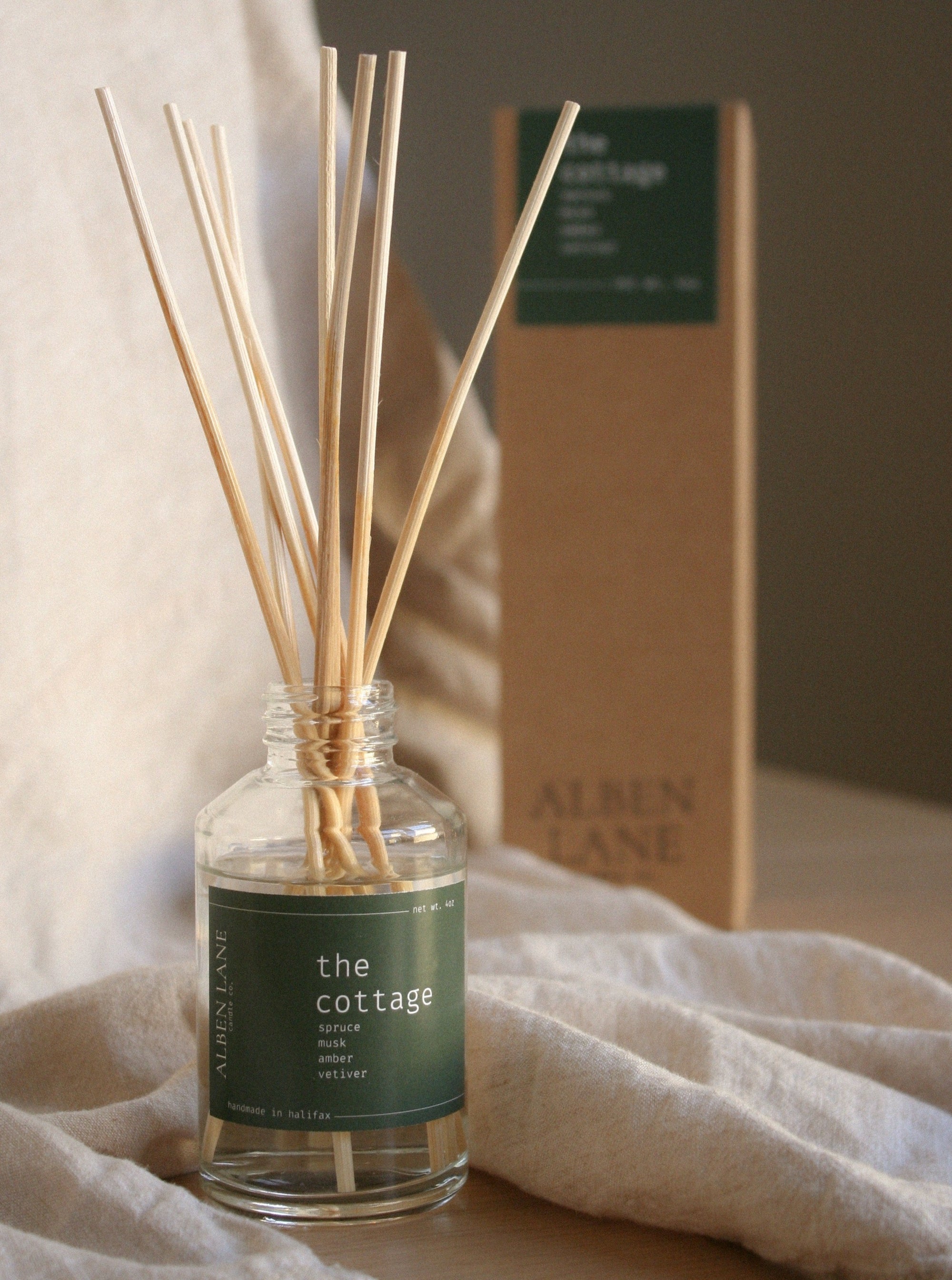 the cottage reed diffuser